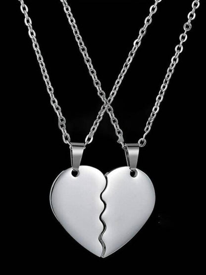 Premium Broken Heart Couple Chain